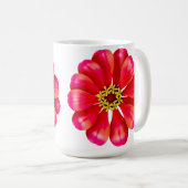 Mug Pink Zinnia (Devant droit)