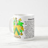 Mug Pinkerton, l'origine, la signification et la crête (Devant gauche)