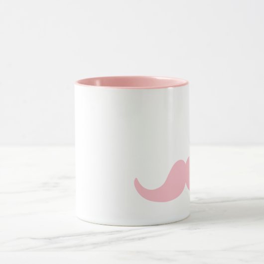 Mug Pinkery Mustache (Centre)