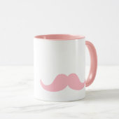 Mug Pinkery Mustache (Devant droit)