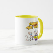 Mug Pinky et le cerveau | Laboratoire (Devant droit)