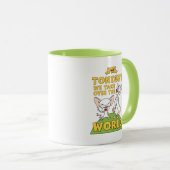 Mug Pinky et le cerveau | Reprendre Le Monde (Devant droit)