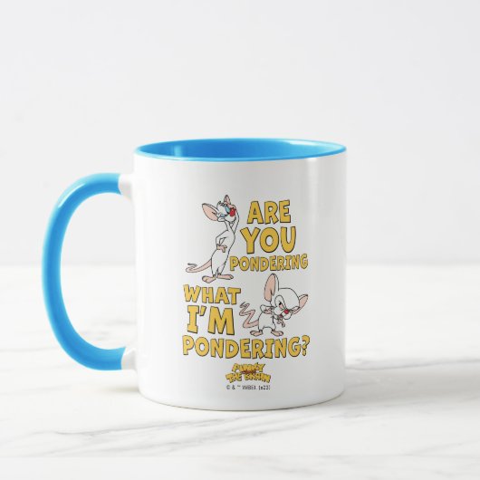 Mug Pinky et le cerveau | Vous Pensez ? (Gauche)