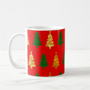 Mug Pins Abstraits avec texture à huile Chr sans joint