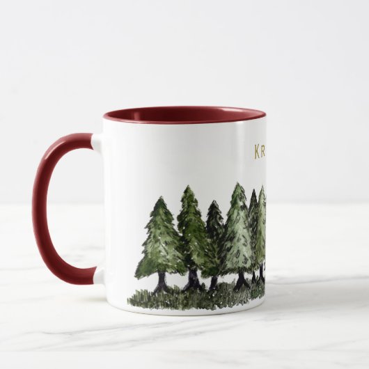 Mug Pins avec le nom (Gauche)