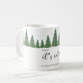 Mug Pins Bébé il fait froid dehors (Devant gauche)