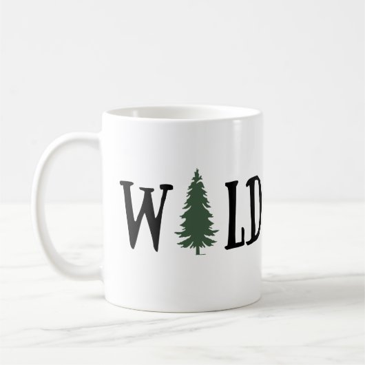 Mug Pins dans la forêt sauvage (Gauche)