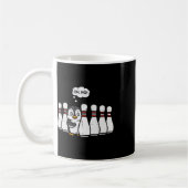 Mug Pins de bowling de pingouin Oh Pas drôle Joueur de (Gauche)
