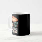 Mug Pins De L'Équipe De Bowling Grève Avec Mes Hommes (Devant gauche)
