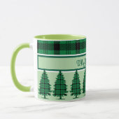 Mug Pins De Tarte Vert Noir Cosy (Gauche)
