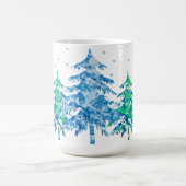 Mug Pins Forêt d'hiver Noël (Centre)