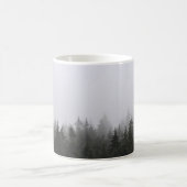 MUG PINS VERTS SOUS LE CIEL BLANC (Centre)