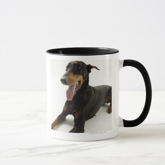 Mug Pinscher 2 de dobermann (Droite)
