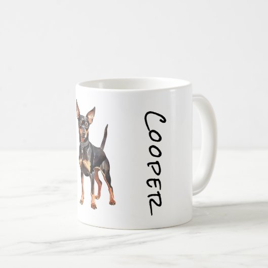 Mug Pinscher Miniature (Devant droit)