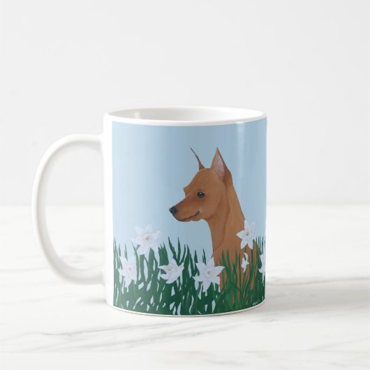 Mug Pinscher miniature (Gauche)
