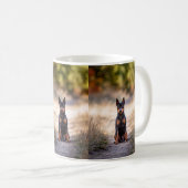Mug Pinscher Nain Assis (Devant droit)