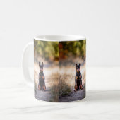 Mug Pinscher Nain Assis (Devant gauche)