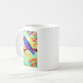 Mug Pinson coloré Art (Devant gauche)
