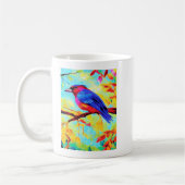 Mug Pinson coloré Art (Gauche)