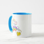 Mug Pinte d'or à l'extrémité de l'arc-en-ciel (plus la (Devant gauche)
