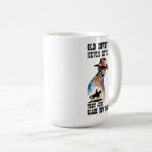 Mug Pionnier Cowboy Occidental Retraite (Devant droit)