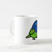Mug Pionus Parrot à tête bleue Chubby (Devant gauche)