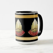 Mug Pipe Organ Facture Organiste Cadeau (Devant droit)