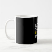 Mug Pipette Dormir Répéter La Microbiologie (Gauche)
