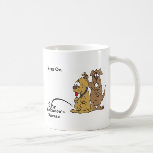 Mug Pipi sur le :maladie de Parkinson (Droite)