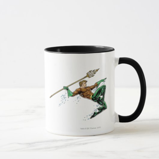Mug Pique-nique Aquaman avec Spear (Droite)