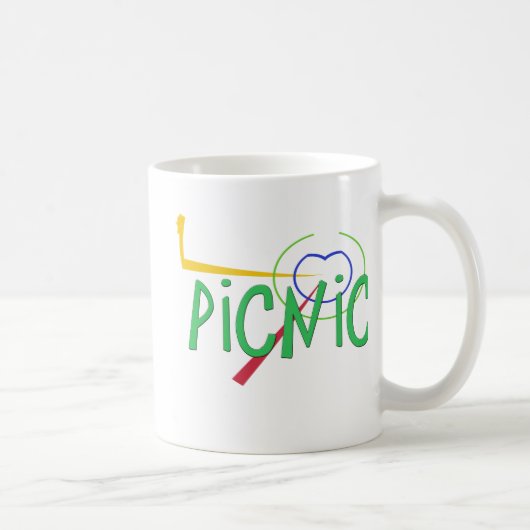Mug PIQUE-NIQUE drôle d'acronymes (Droite)