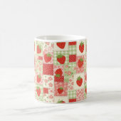 Mug Pique-nique Patchwork Fraise (4) (Centre)
