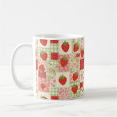 Mug Pique-nique Patchwork Fraise (4) (Gauche)