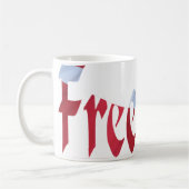 Mug Piqué-Piqué LIBRE pour la plongée de plongeurs (Gauche)
