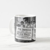 Mug Piquets du suffrage des femmes, 1917 (Devant gauche)