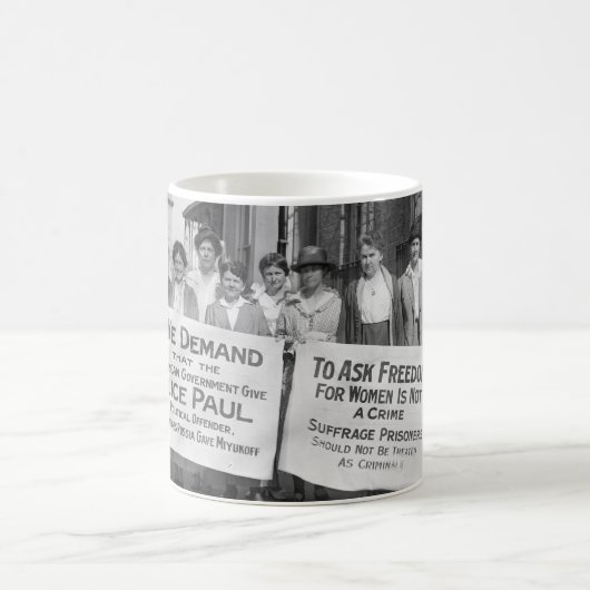Mug Piquets du suffrage des femmes, 1917 (Centre)