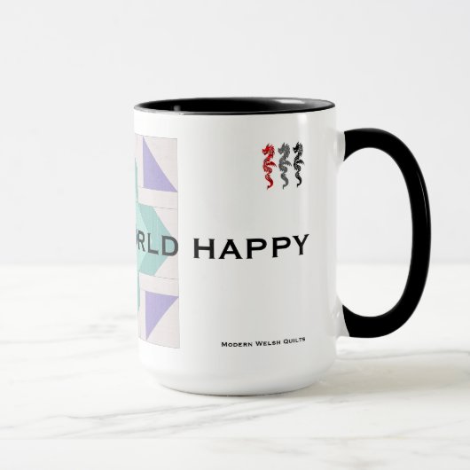 Mug Piquez le monde heureux (Droite)