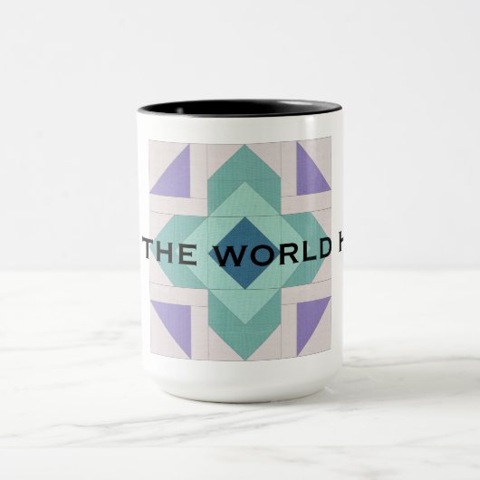 Mug Piquez le monde heureux (Centre)