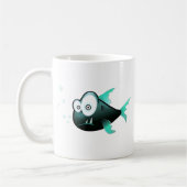 Mug Piranha de bande dessinée (Gauche)