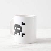Mug pirate à 8 bits (Devant gauche)