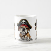 Mug Pirate anglais Bulldog Skull Crossbones (Centre)