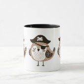 Mug Pirate Bird with Casquette and Eye Patch (Centre)