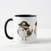 Mug Pirate Bird with Casquette and Eye Patch (Gauche)
