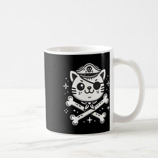 Mug Pirate Cat Pirate Crew Anniversaire (Droite)