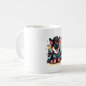Mug Pirate Chien Berger Allemand (Devant gauche)