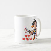 Mug Pirate de canard très faible (Devant droit)