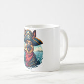Mug Pirate de chien berger allemand (Devant droit)