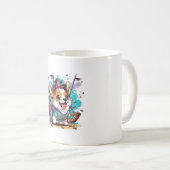 Mug Pirate de Chien de Corgi (Devant droit)