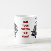 Mug Pirate de crâne avec l'épée et le crochet par Al (Centre)