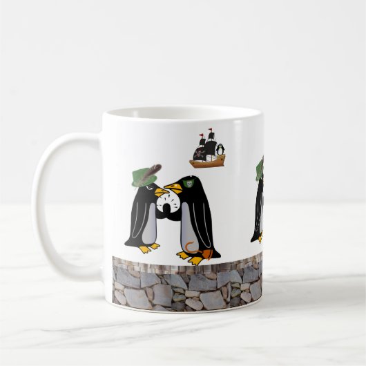Mug Pirate de pingouin (Gauche)